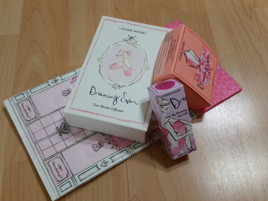 First Impressions – Etude House ‘Dreaming Swan’ Line