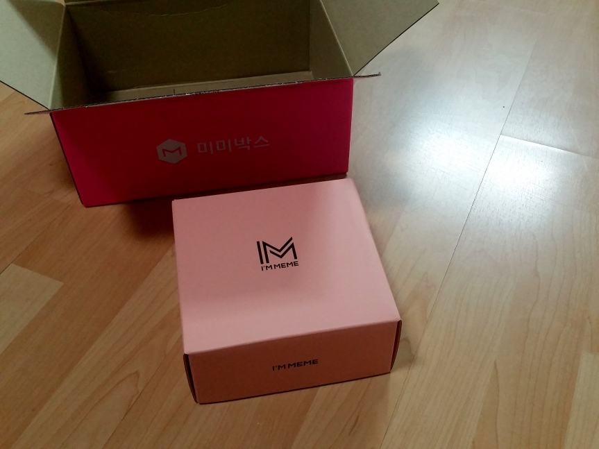 Non-subscription Box – MEME X Gmarket Box (October 2015)