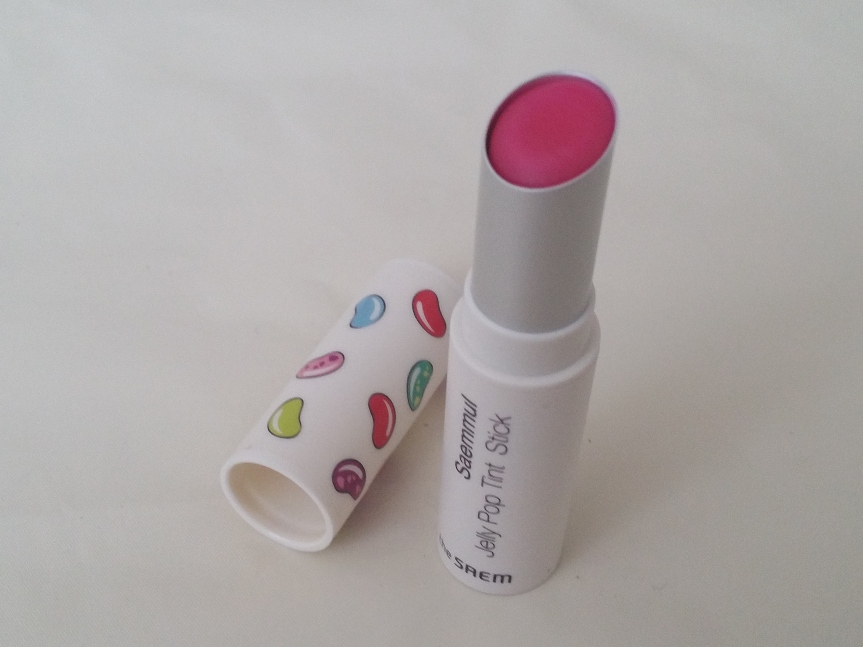 Review -The Saem Saemmul Jelly Pop Tint Stick in no.04 Cranberry Shake